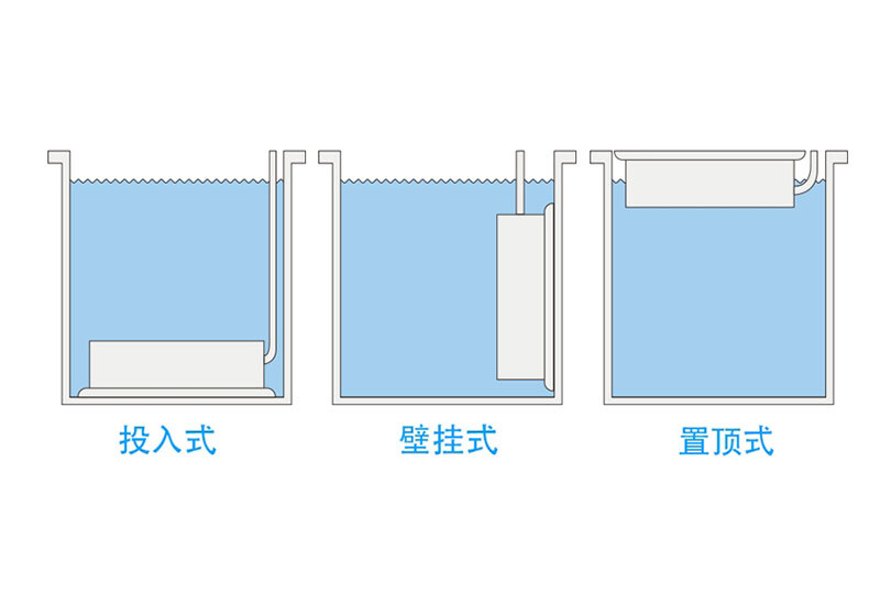 投入式超声波振板的安装方式