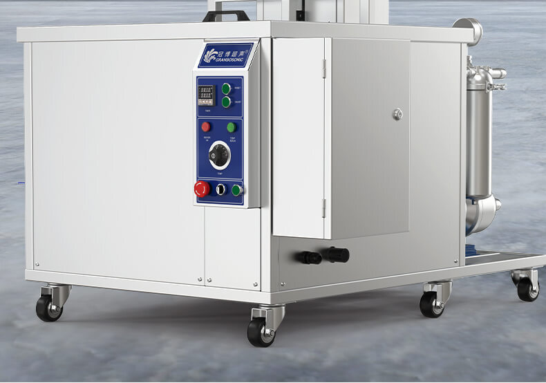 45L 600W冠博仕GM1240SL单槽超声波清洗机带过滤循环升降系统