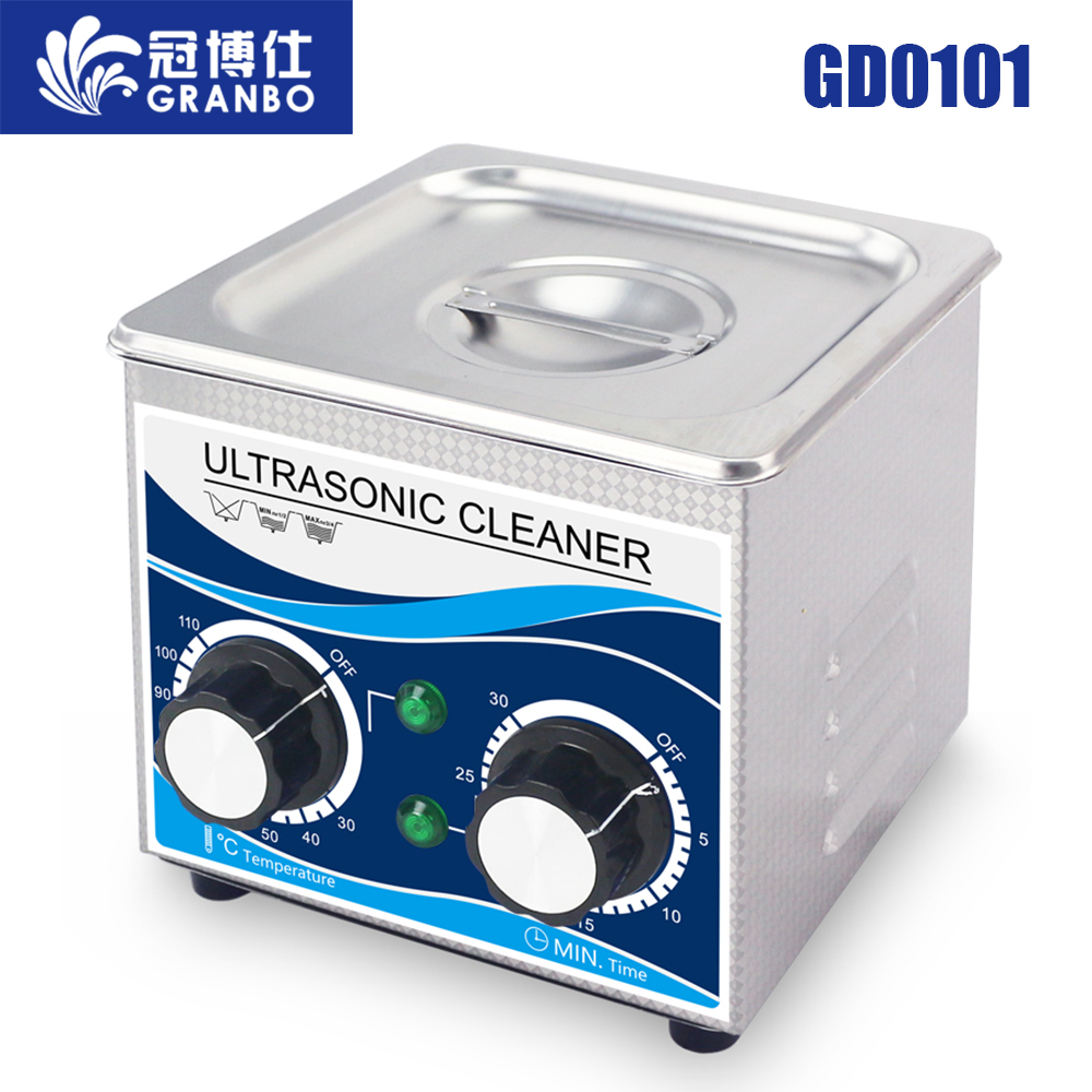 冠博仕GD0101超声波清洗机｜60W/1.3L｜机械定时调温