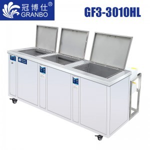 冠博仕GF3-3010HL三槽超声波清洗机｜108L/1500W｜45L-960L容量可选支持定制