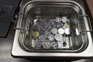 超声波清洗机可以洗纪念币吗？